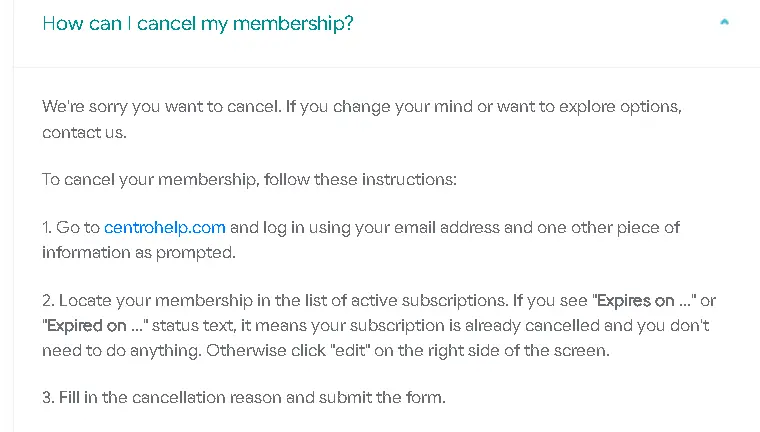 how to cancel Centrobil Subscription open cancellation process.webp