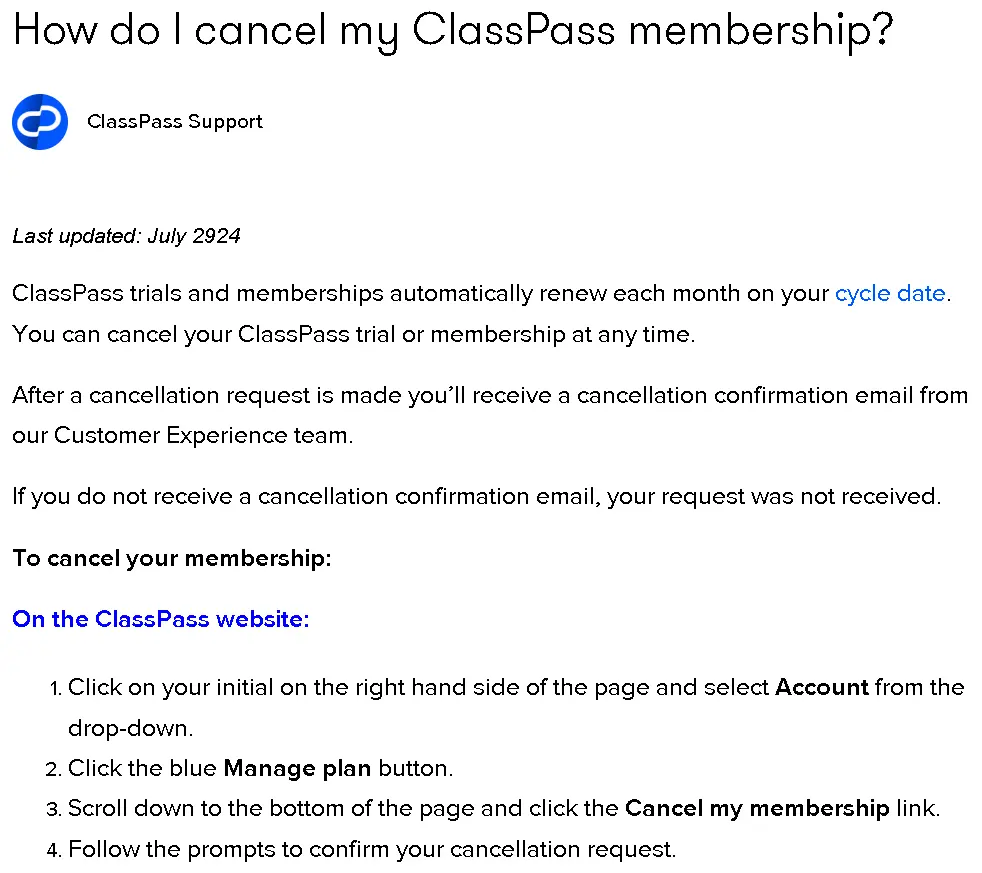 how to cancel ClassPass Subscription open website.webp