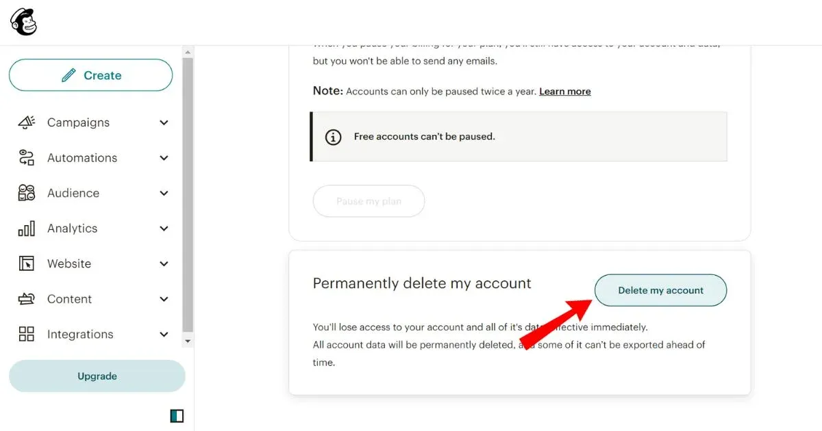 How To Cancel MailChimp Subscription Membership How To Cancel MailChimp Subscription Membership