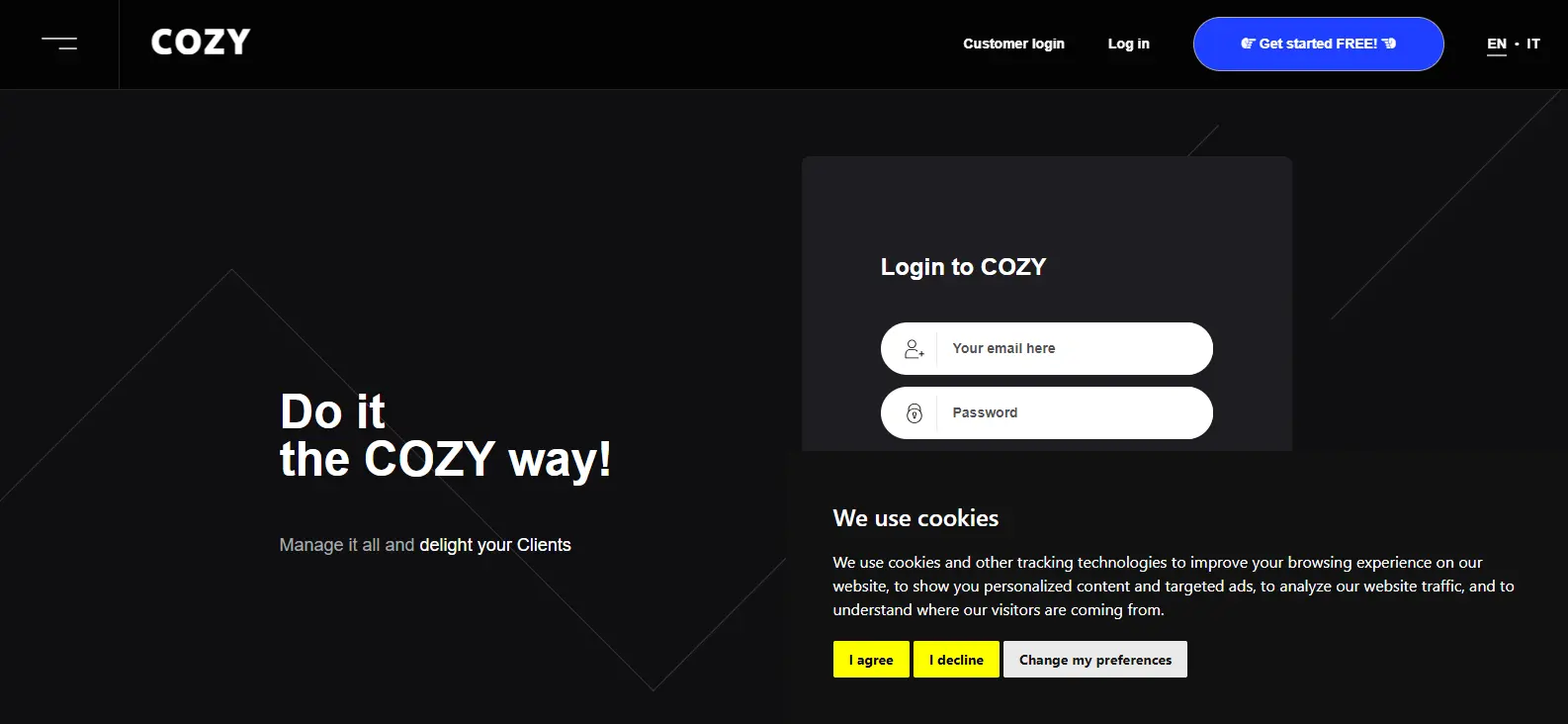 Cozy login page.webp