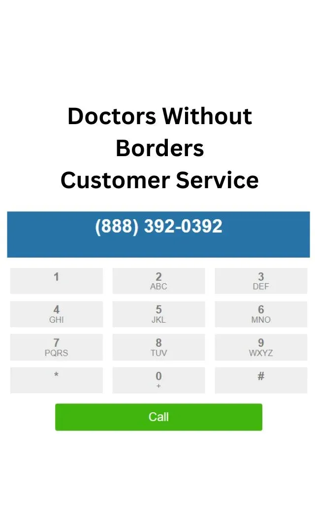 Doctors Without Borders Customer Service.webp