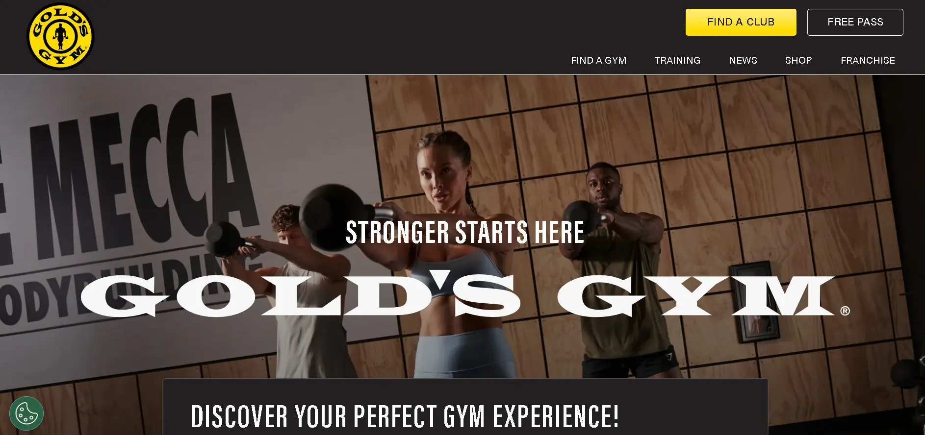 how to cancel Gold's Gym Subscription open homepage.webp