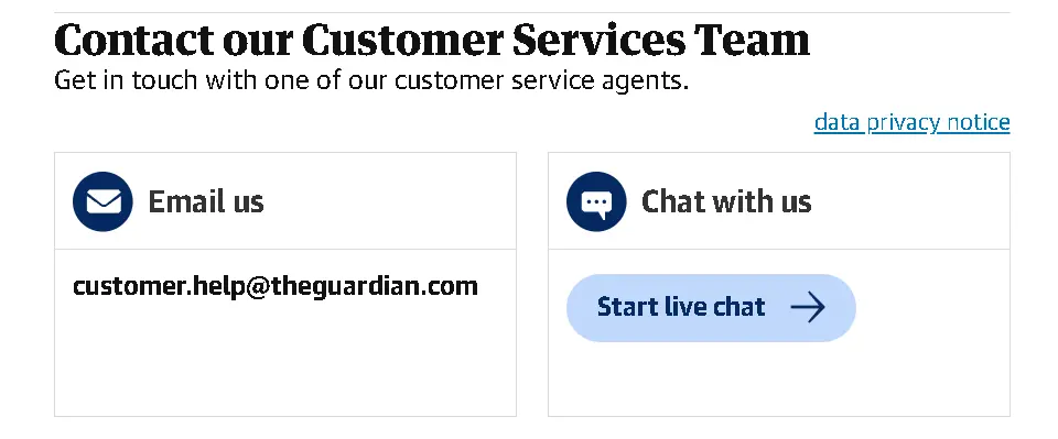 how to cancel Guardian Subscription open email.webp