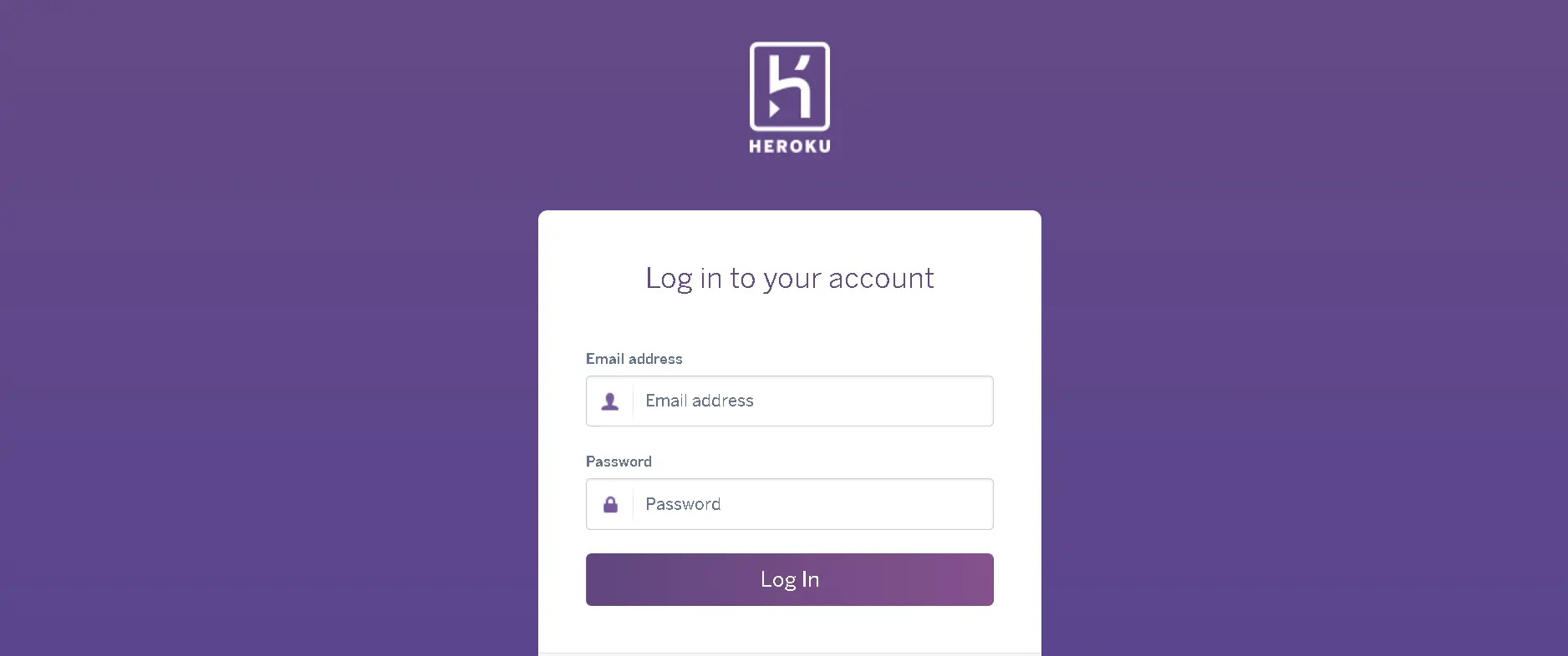 how to cancel Heroku Subscription open login.webp