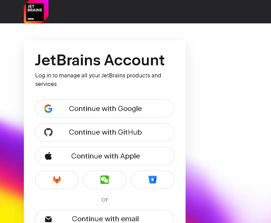 how to cancel JetBrains Subscription open login.webp