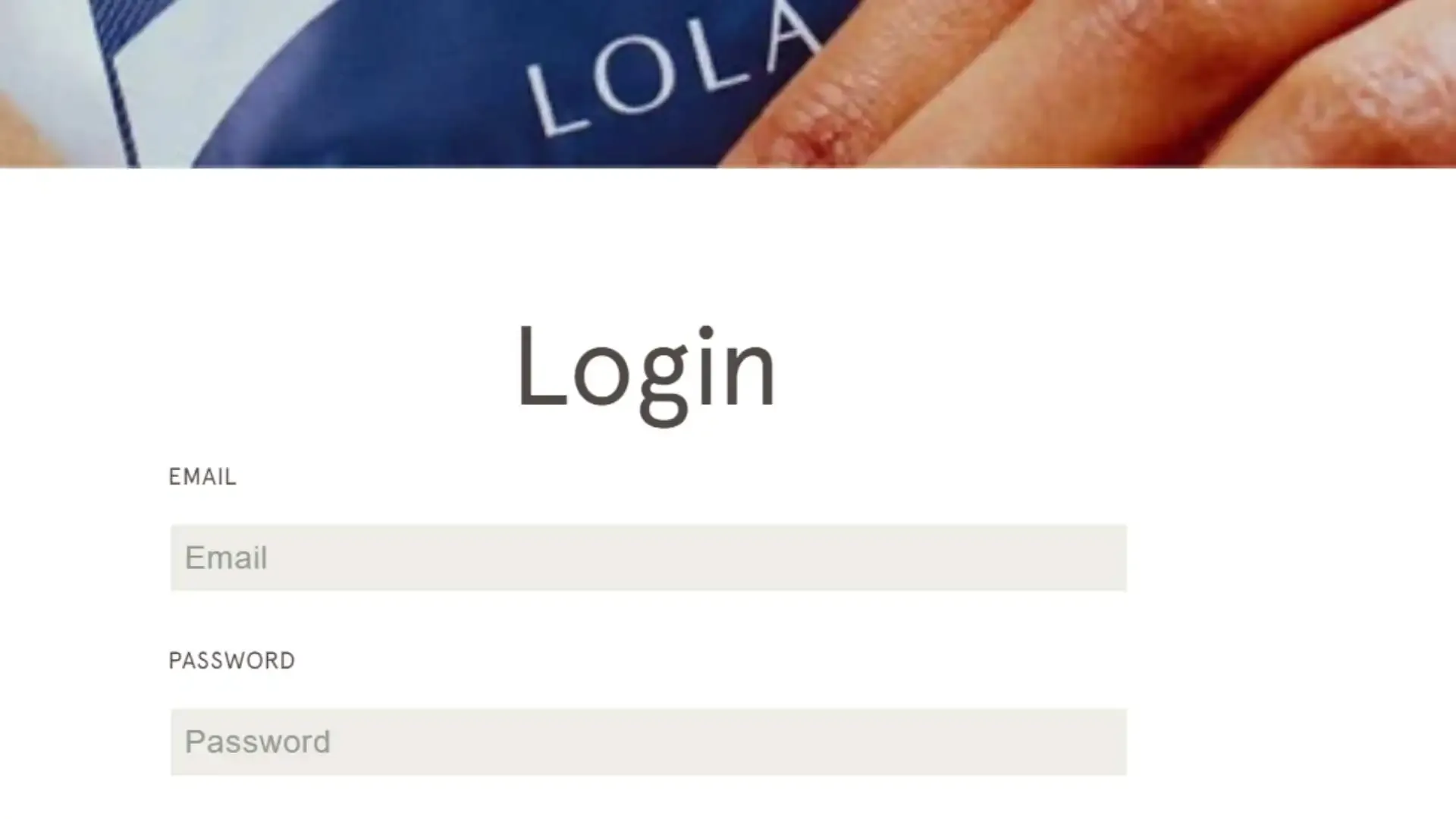 Login to LOLA