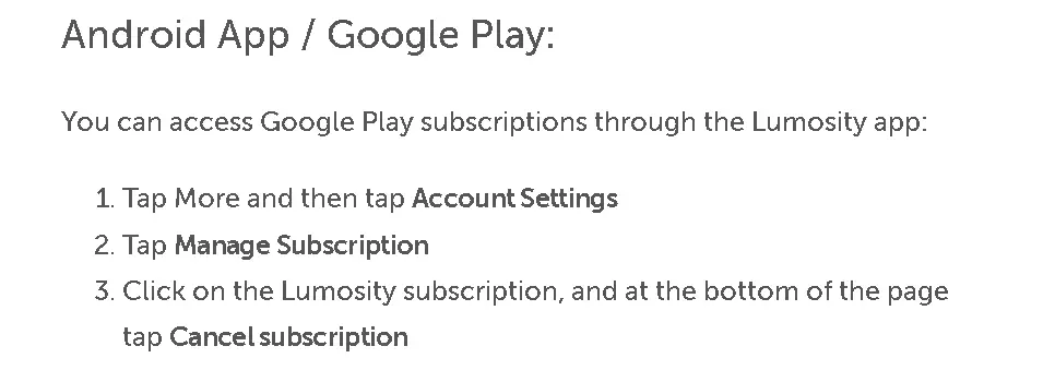 how to cancel Lumosity Subscription open Android.webp