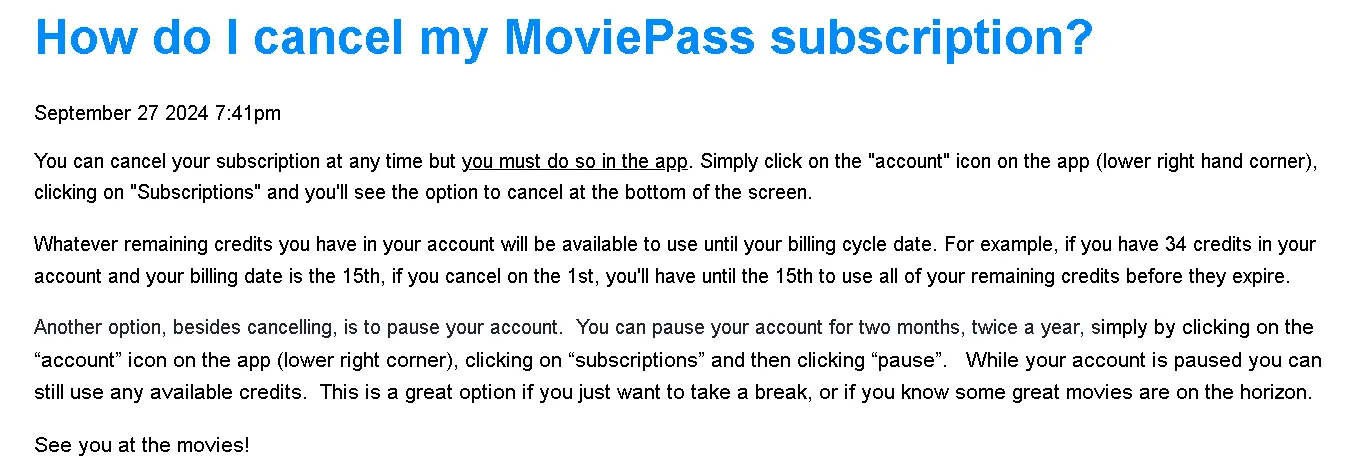 how to cancel MoviePass Subscription open cancellation process.webp