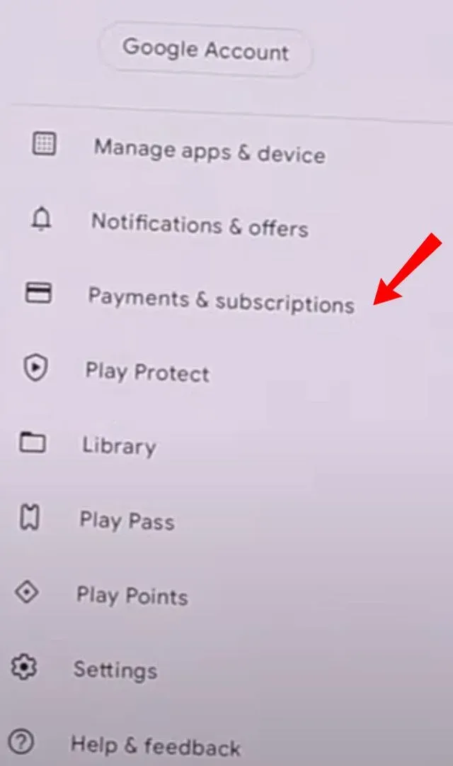 Select Payments and subscriptions.webp