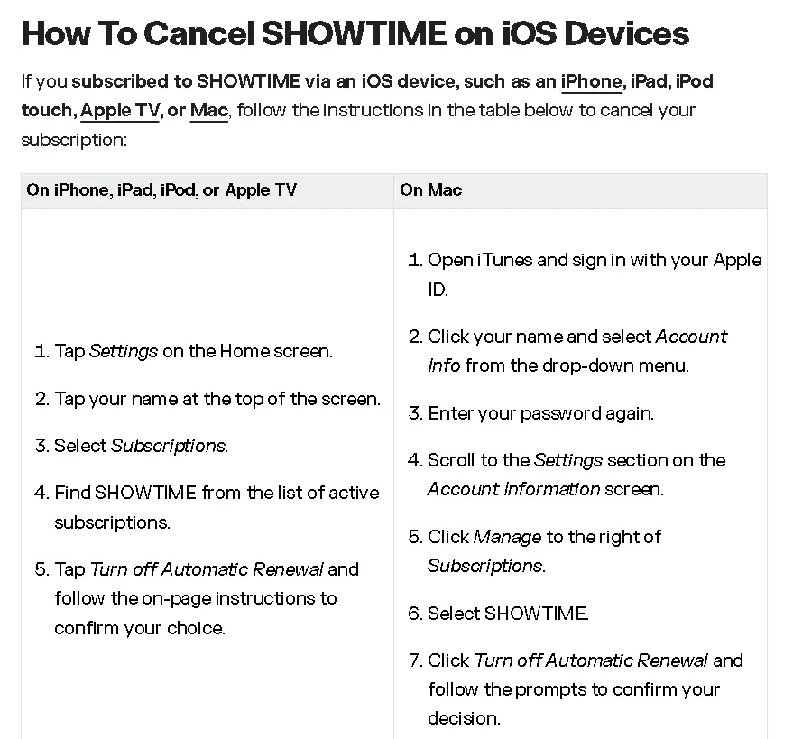 how to cancel Showtime Subscription open iOS.webp