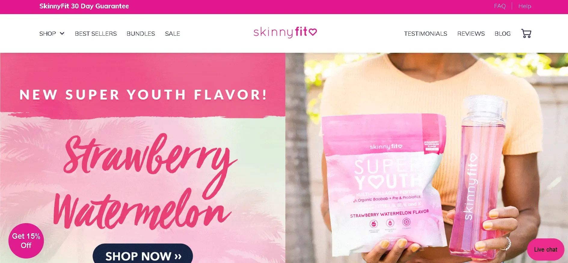 Skinnyfit subscription open home page.webp