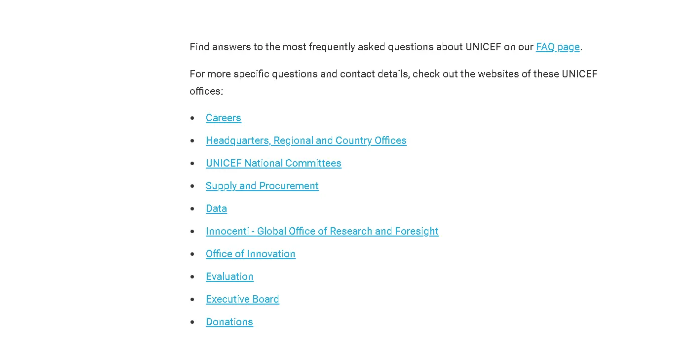 how to cancel UNICEF subscription open Donations.webp