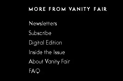 how to cancel Vanity Fair Subscription open FAQ section.webp