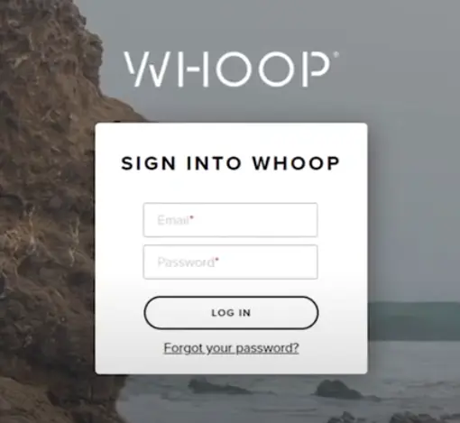 how to cancel Whoop subsrcription open login details.webp