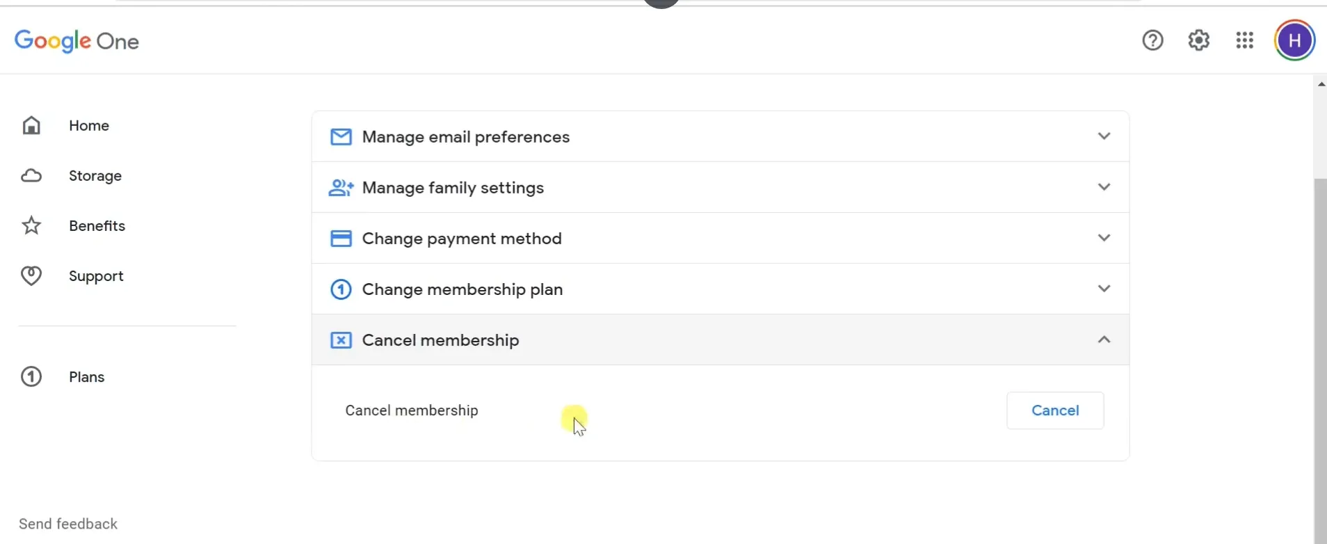 how-to-cancel-google-drive-storage-subscription-membership